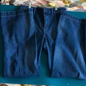 Slightly used Madewell wide leg jeans
